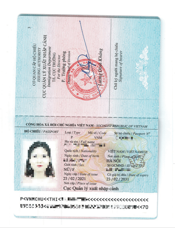Hộ chiếu Du học Trung Quốc